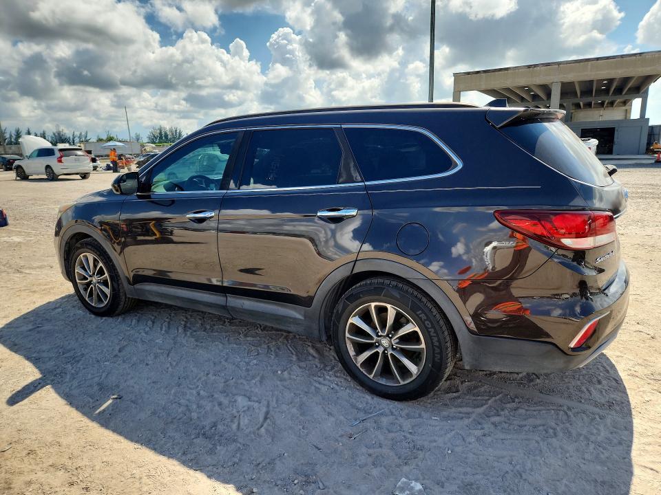 56193976 :رقم المزاد ، KM8SM4HF3HU178160 vin ، 2017 Hyundai Santa Fe مزاد بيع