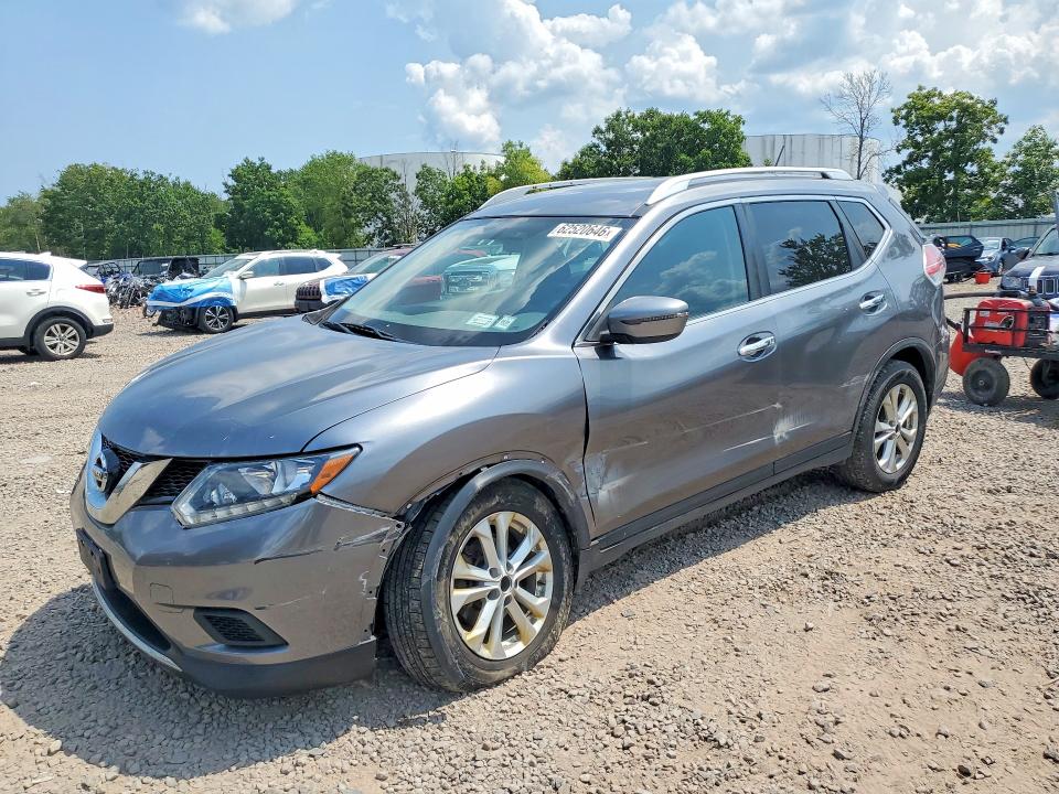 Продаж на аукціоні авто 2016 Nissan Rogue, vin: KNMAT2MV8GP711573, номер лоту: 62520646