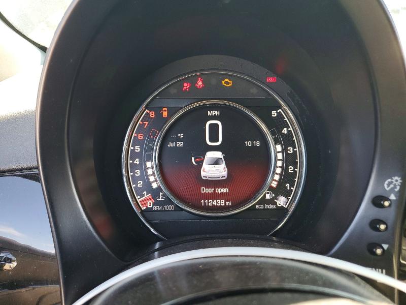 61984436 :رقم المزاد ، 3C3CFFBR7FT500375 vin ، 2015 Fiat 500 مزاد بيع
