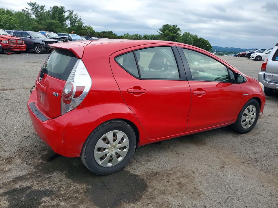 Aukcja sprzedaży 2012 Toyota Prius C, vin: JTDKDTB30C1010256, numer aukcji: 59775026