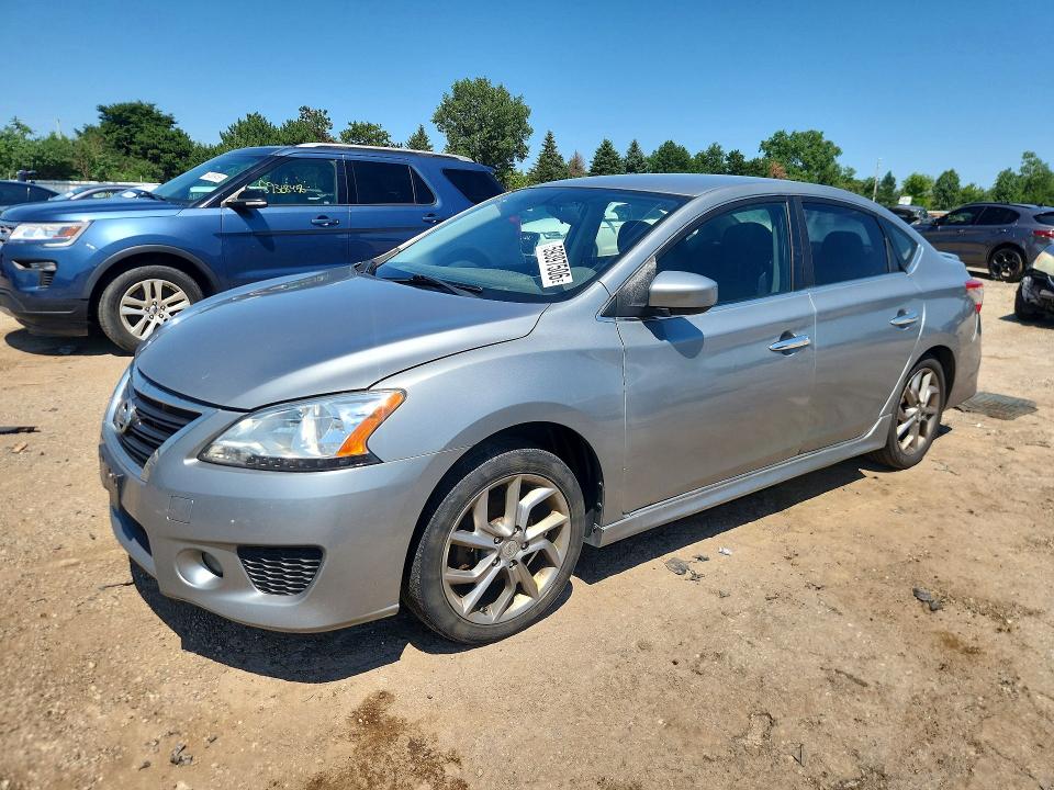 59397506 :رقم المزاد ، 3N1AB7AP3DL762804 vin ، 2013 Nissan Sentra مزاد بيع