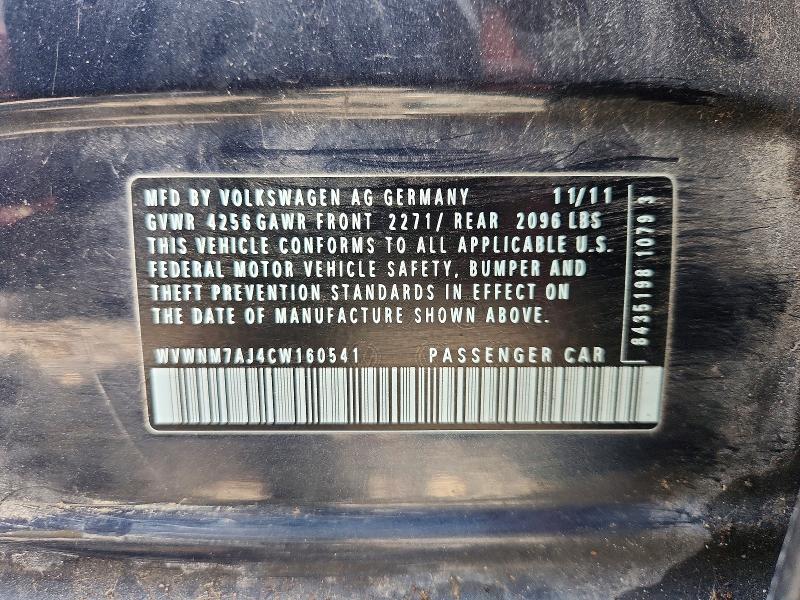 Продажа на аукционе авто 2012 Volkswagen Golf, vin: WVWNM7AJ4CW160541, номер лота: 62943596