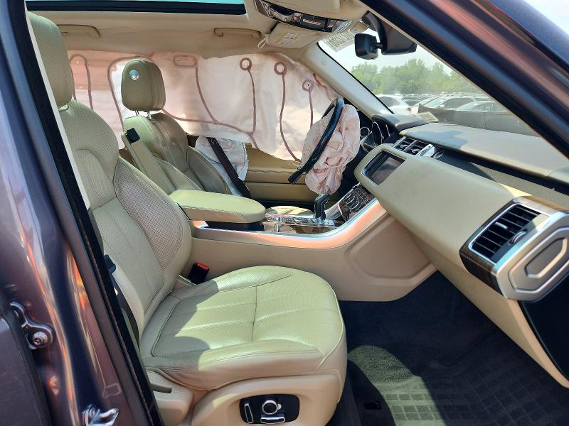2016 Land Rover Range Rover Sport მანქანა იყიდება აუქციონზე, vin: SALWR2VF5GA555631, აუქციონის ნომერი: 60212366