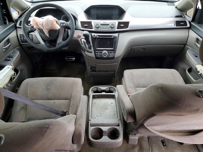59661586 :رقم المزاد ، 5FNRL5H46EB113883 vin ، 2014 Honda Odyssey مزاد بيع