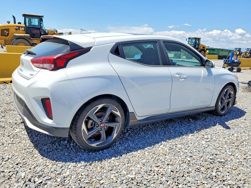 2019 Hyundai Veloster მანქანა იყიდება აუქციონზე, vin: KMHTH6ABXKU008929, აუქციონის ნომერი: 60675906