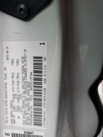 60822696 :رقم المزاد ، 5TFRZ5CN8GX017891 vin ، 2016 Toyota Tacoma مزاد بيع