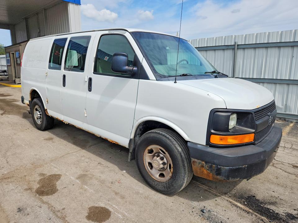 2011 Chevrolet Express 2500 მანქანა იყიდება აუქციონზე, vin: 1GCWGFCA8B1125340, აუქციონის ნომერი: 62523706