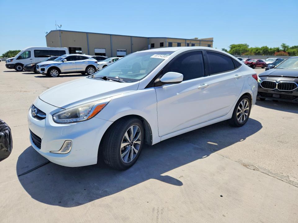 2016 Hyundai Accent მანქანა იყიდება აუქციონზე, vin: KMHCU4AE8GU117178, აუქციონის ნომერი: 60154366