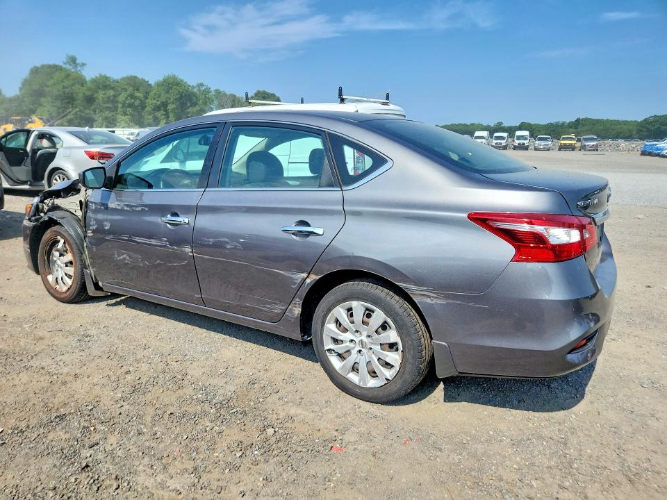59238556 :رقم المزاد ، 3N1AB7AP9KY285635 vin ، 2019 Nissan Sentra مزاد بيع