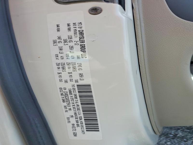 2012 Dodge Grand Caravan მანქანა იყიდება აუქციონზე, vin: 2C4RDGCG0CR275410, აუქციონის ნომერი: 60797626