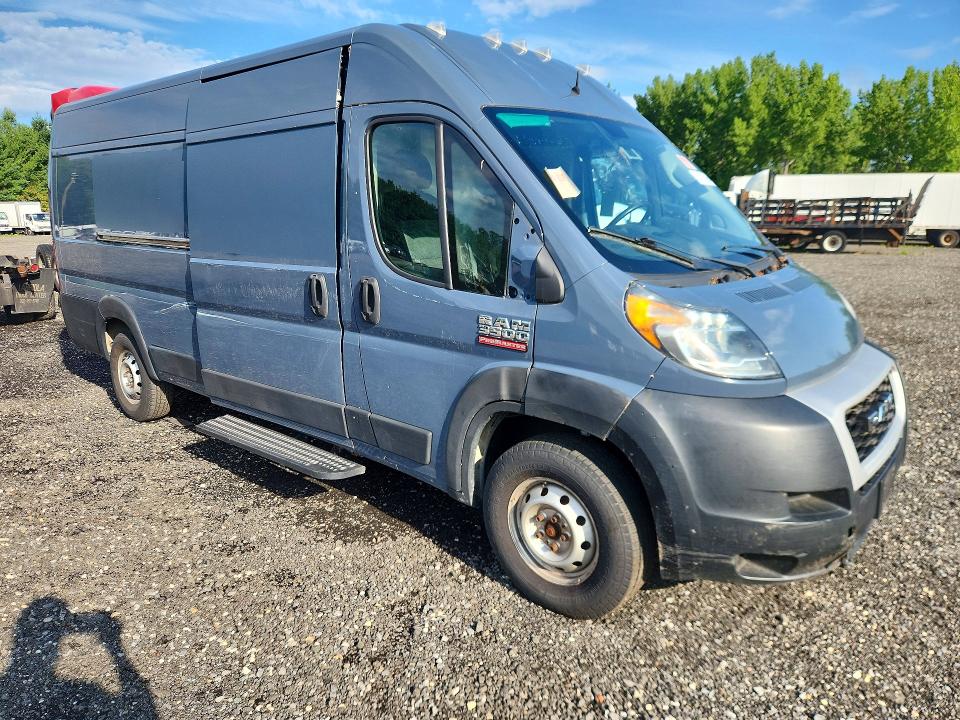 2019 Ram Promaster 3500 მანქანა იყიდება აუქციონზე, vin: 3C6URVJGXKE551411, აუქციონის ნომერი: 61858596