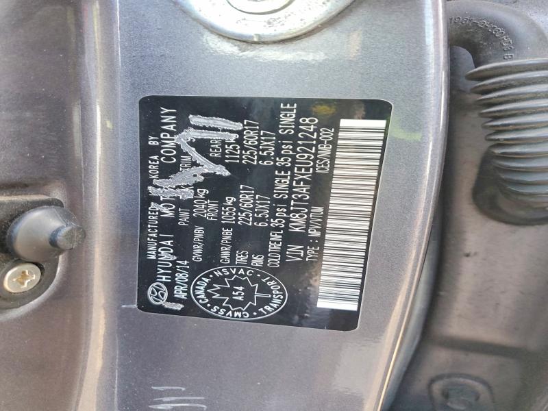 Продажа на аукционе авто 2014 Hyundai Tucson, vin: KM8JT3AFXEU921248, номер лота: 58382006