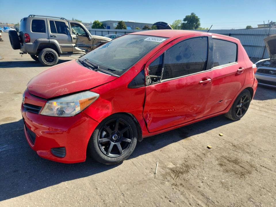 62988506 :رقم المزاد ، VNKKTUD31EA010444 vin ، 2014 Toyota Yaris مزاد بيع