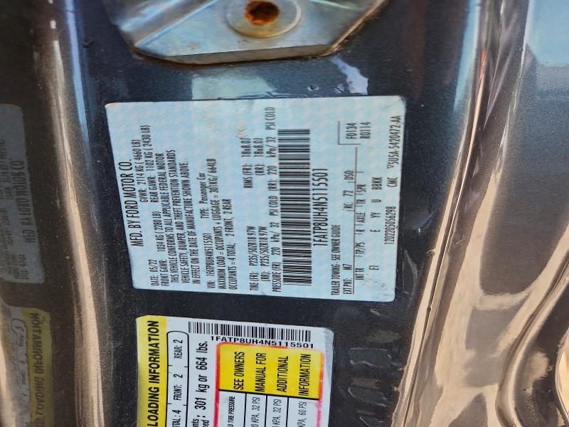 Aukcja sprzedaży 2022 Ford Mustang, vin: 1FATP8UH4N5115501, numer aukcji: 61372936