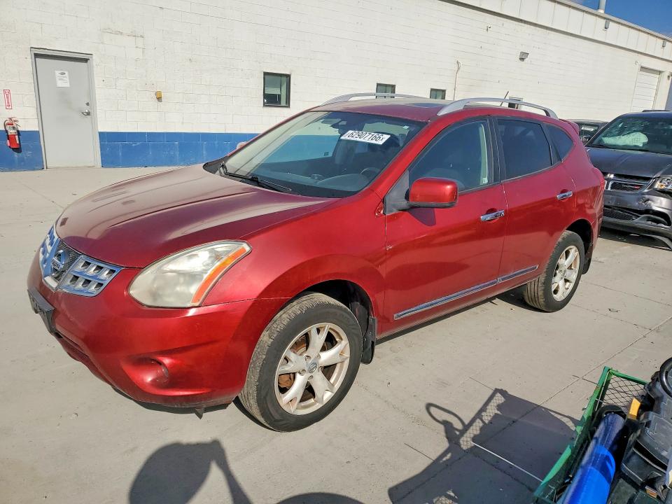 62907166 :رقم المزاد ، JN8AS5MV0BW260713 vin ، 2011 Nissan Rogue مزاد بيع