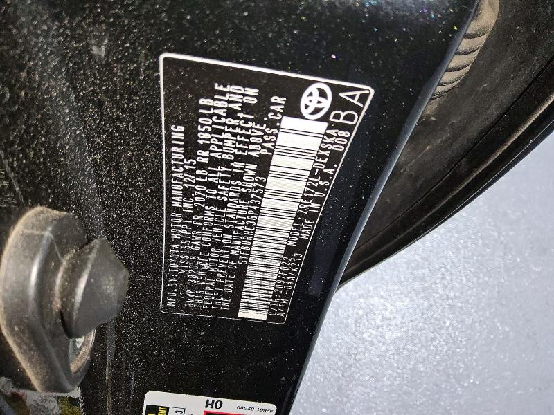 62240736 :رقم المزاد ، 5YFBURHE3GP437573 vin ، 2016 Toyota Corolla مزاد بيع