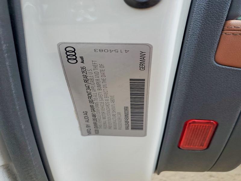 Продаж на аукціоні авто 2021 Audi A4, vin: WAUEABF45MN003958, номер лоту: 60458986
