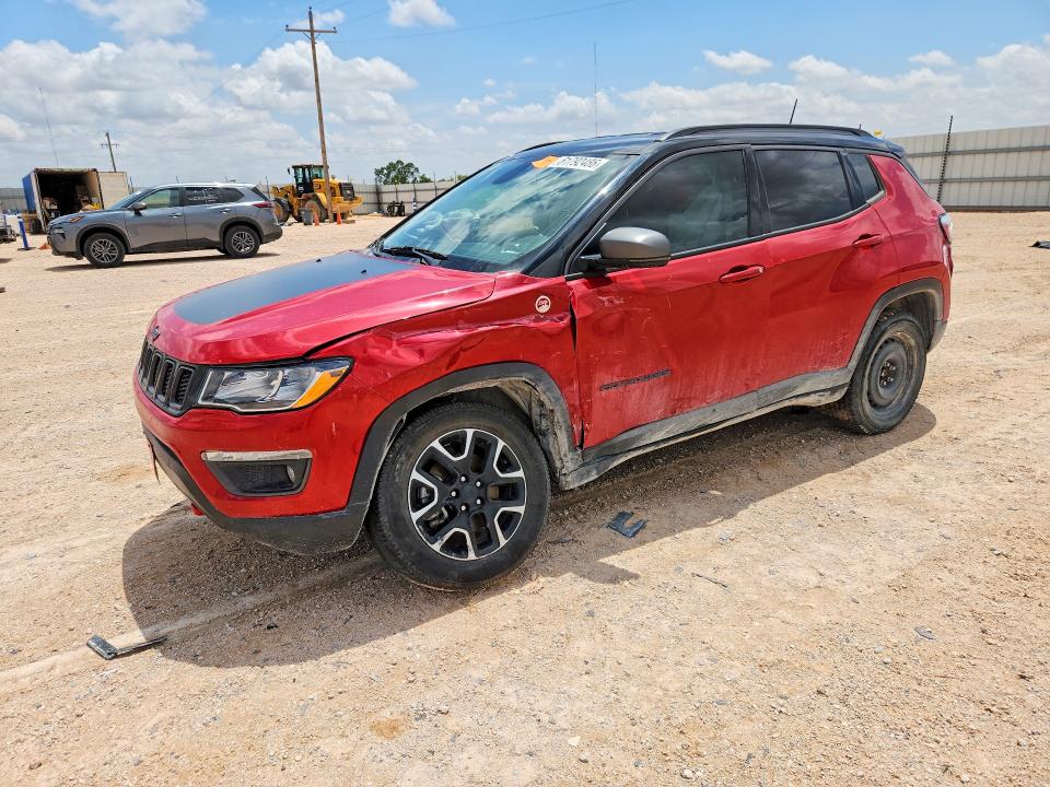 61792486 :رقم المزاد ، 3C4NJDDB2LT184158 vin ، 2020 Jeep Compass مزاد بيع