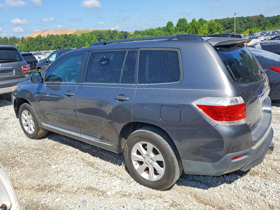 61555736 :رقم المزاد ، 5TDZK3EH3CS077531 vin ، 2012 Toyota Highlander مزاد بيع