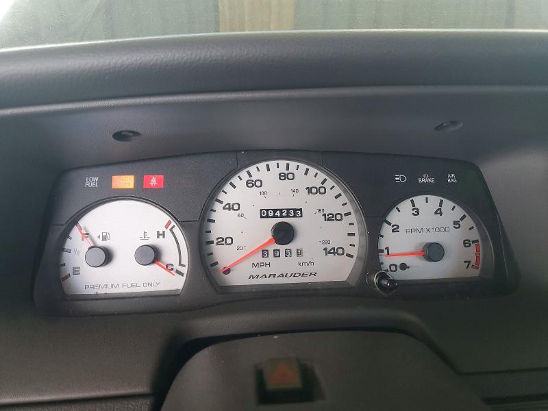 Aukcja sprzedaży 2003 Mercury Marauder, vin: 2MEHM75V93X625053, numer aukcji: 60659956