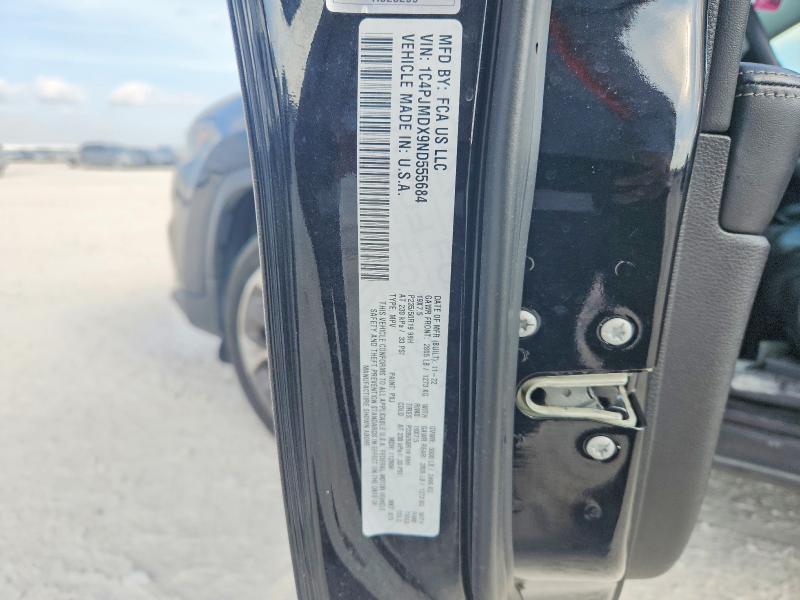 Продажа на аукционе авто 2022 Jeep Cherokee, vin: 1C4PJMDX9ND555684, номер лота: 63237946