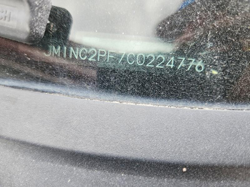 Продажа на аукционе авто 2012 Mazda Mx-5 Miata, vin: JM1NC2PF7C0224776, номер лота: 62410686