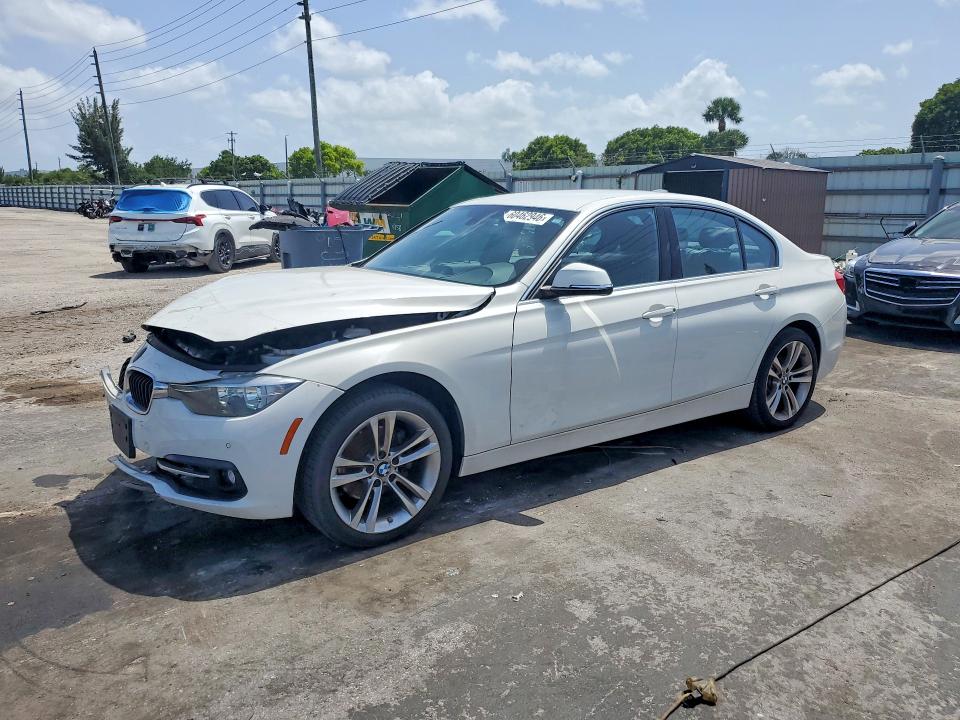 2017 Bmw 330 მანქანა იყიდება აუქციონზე, vin: WBA8B9C37HK885981, აუქციონის ნომერი: 60462946