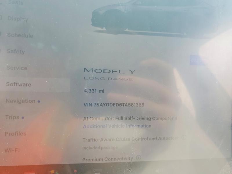 Продажа на аукционе авто 2026 Tesla Model Y, vin: 7SAYGDED6TA581365, номер лота: 63134106