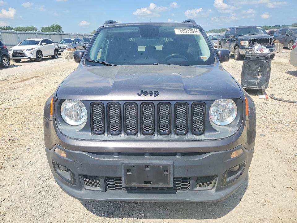 58993646 :رقم المزاد ، ZACCJBBB2HPE77913 vin ، 2017 Jeep Renegade مزاد بيع