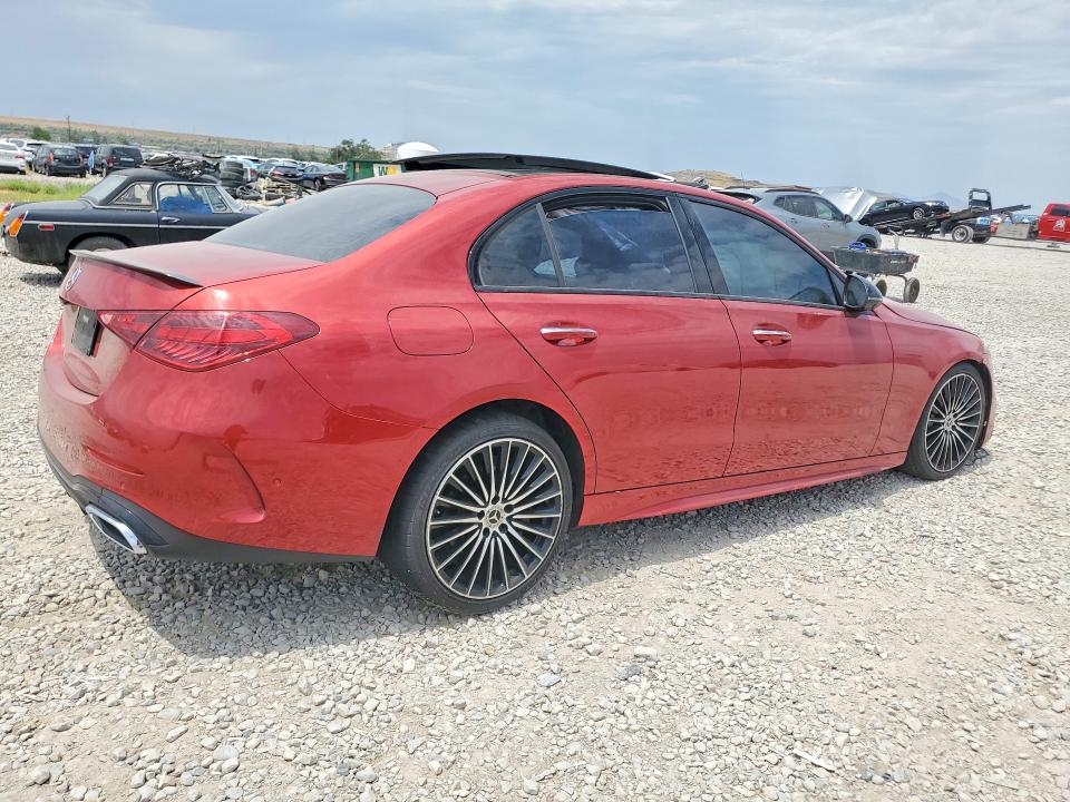 60146276 :رقم المزاد ، W1KAF4HB2NR050889 vin ، 2022 Mercedes-benz C مزاد بيع