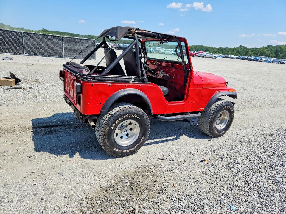 Продажа на аукционе авто 1978 Jeep Jeep Cj5, vin: J8F83AA001505, номер лота: 63162046