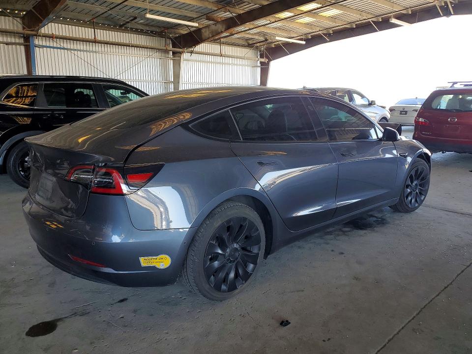 2022 Tesla Model 3 მანქანა იყიდება აუქციონზე, vin: 5YJ3E1EA0NF155176, აუქციონის ნომერი: 60873486