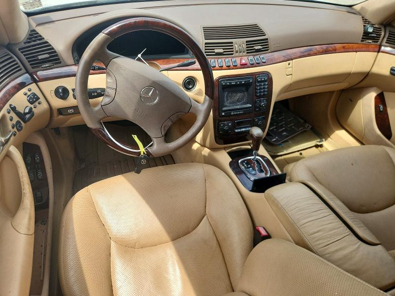 Aukcja sprzedaży 2001 Mercedes-benz S, vin: WDBNG75J21A151105, numer aukcji: 60271296