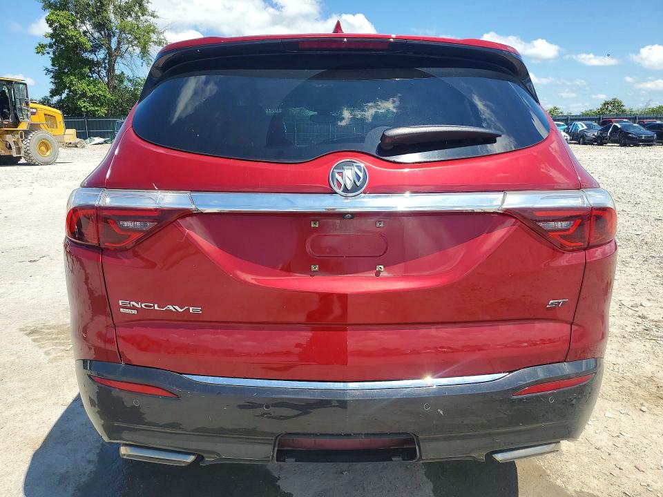 60742506 :رقم المزاد ، 5GAEVAKW3PJ177095 vin ، 2023 Buick Enclave مزاد بيع