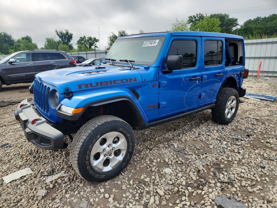 61774016 :رقم المزاد ، 1C4JJXFG6PW509886 vin ، 2023 Jeep Wrangler مزاد بيع