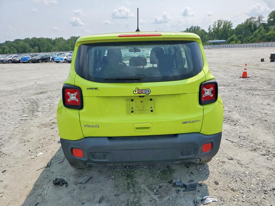 62399626 :رقم المزاد ، ZACCJBAH2JPG97841 vin ، 2018 Jeep Renegade مزاد بيع