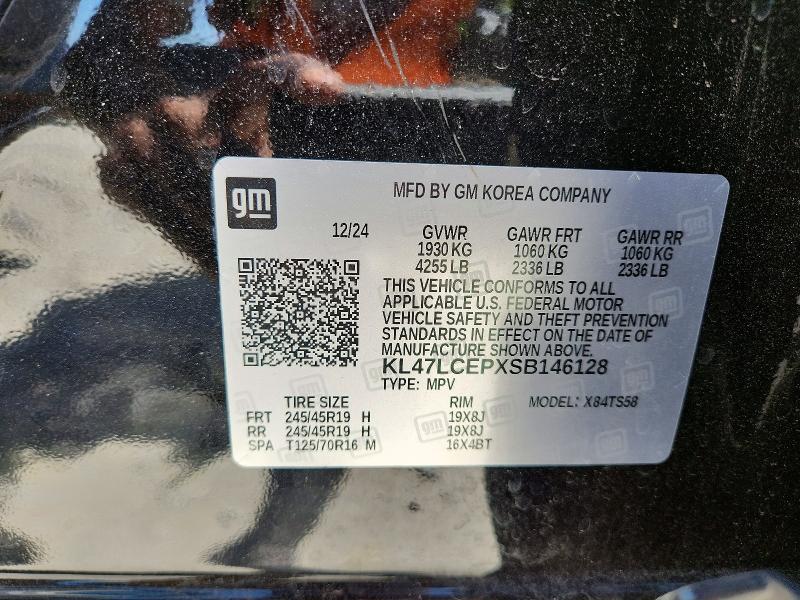 61179936 :رقم المزاد ، KL47LCEPXSB146128 vin ، 2025 Buick Envista مزاد بيع