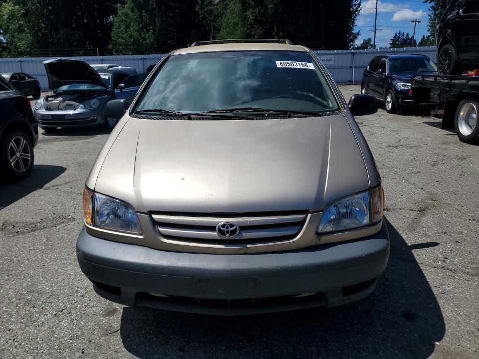 Продажа на аукционе авто 2001 Toyota Sienna, vin: 4T3ZF13C41U355185, номер лота: 60503166