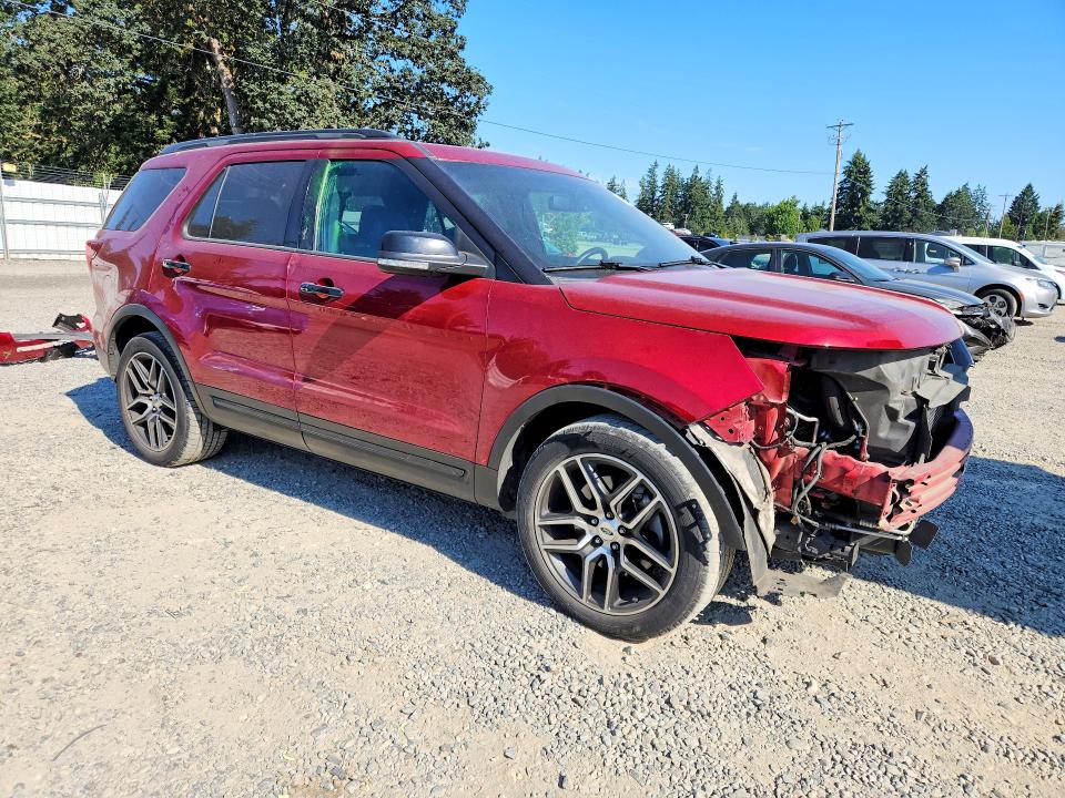 2017 Ford Explorer მანქანა იყიდება აუქციონზე, vin: 1FM5K8GT4HGA76804, აუქციონის ნომერი: 60976356