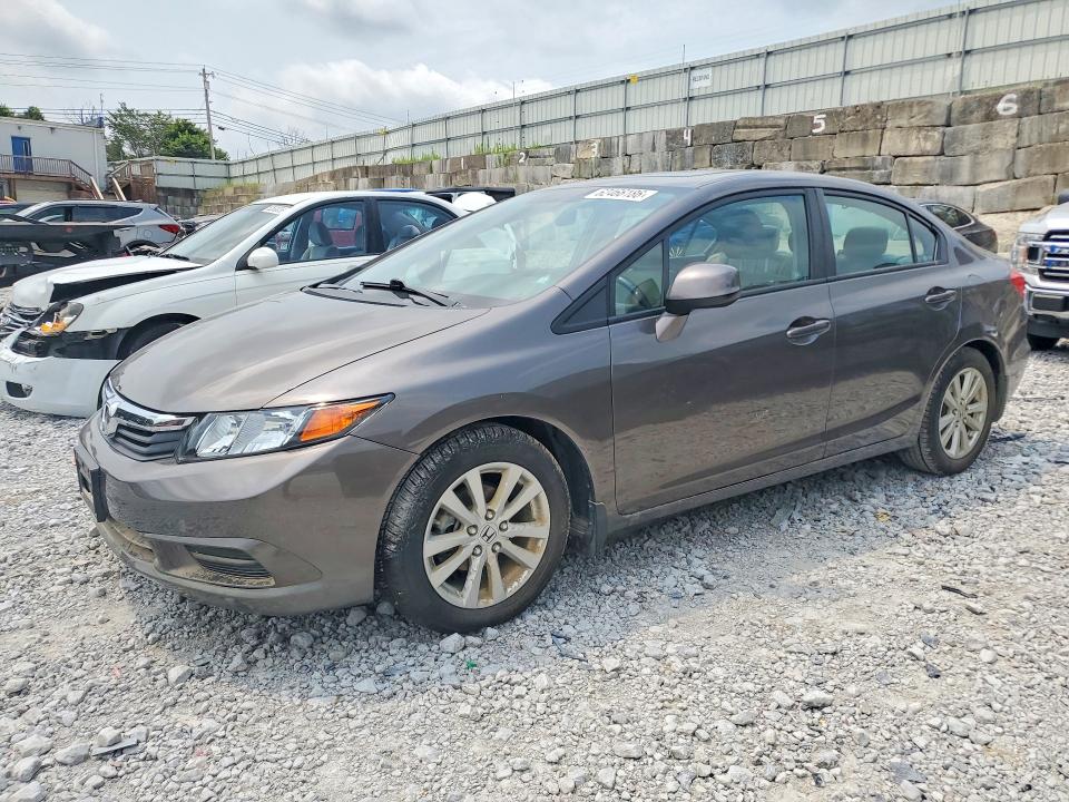 62466186 :رقم المزاد ، 19XFB2F96CE018164 vin ، 2012 Honda Civic مزاد بيع