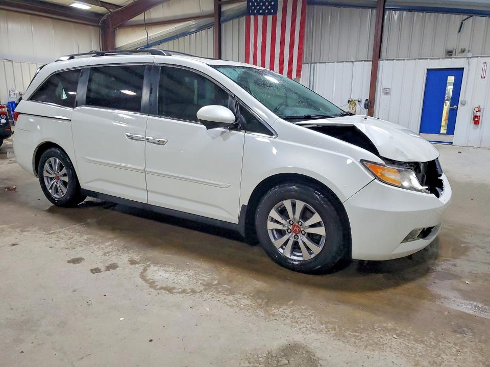 61697276 :رقم المزاد ، 5FNRL5H60EB138845 vin ، 2014 Honda Odyssey مزاد بيع