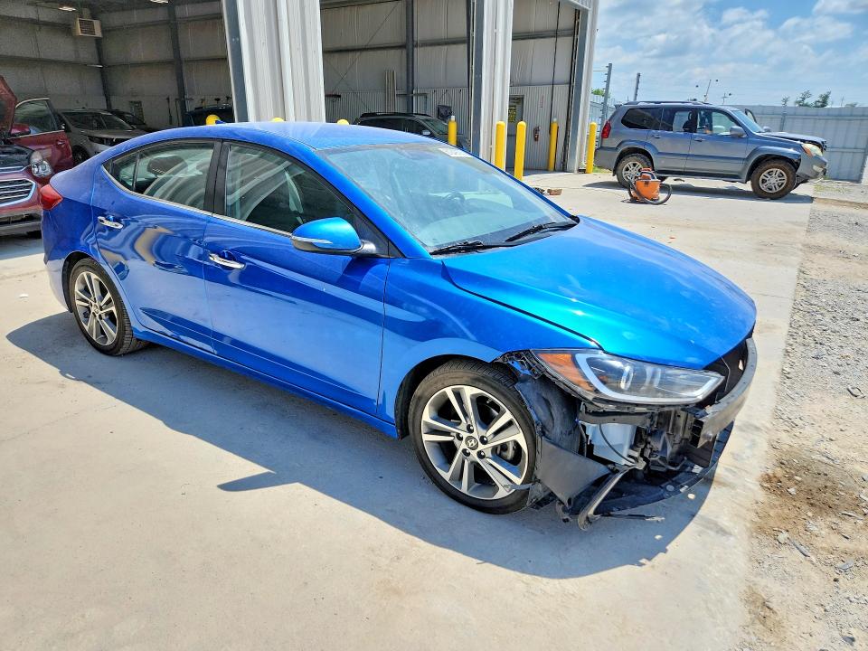 2017 Hyundai Elantra მანქანა იყიდება აუქციონზე, vin: KMHD84LF9HU267137, აუქციონის ნომერი: 61249706
