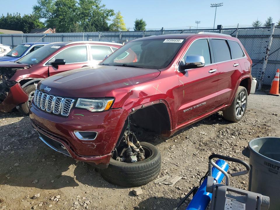 59386656 :رقم المزاد ، 1C4RJFCG5JC267585 vin ، 2018 Jeep Grand Cherokee مزاد بيع