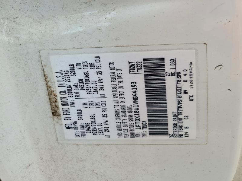 Продаж на аукціоні авто 1997 Ford F150, vin: 1FTDX18W1VNB44193, номер лоту: 60396856