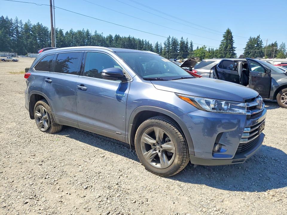 Продажа на аукционе авто 2018 Toyota Highlander Hybrid, vin: 5TDDGRFH0JS050944, номер лота: 59909446