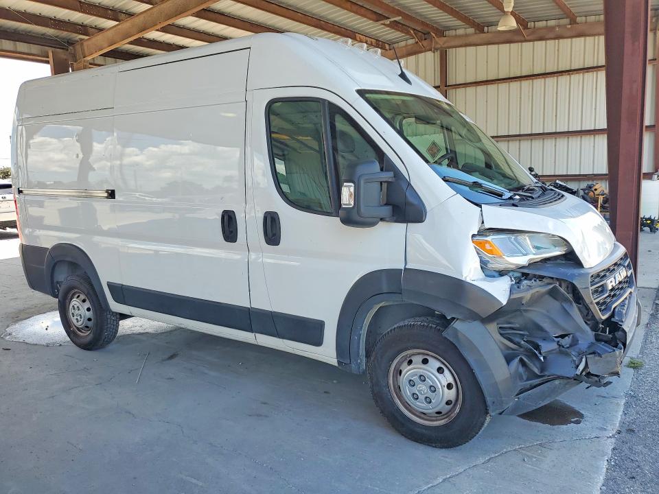 61402016 :رقم المزاد ، 3C6LRVCG2PE519505 vin ، 2023 Ram Promaster 2500 مزاد بيع