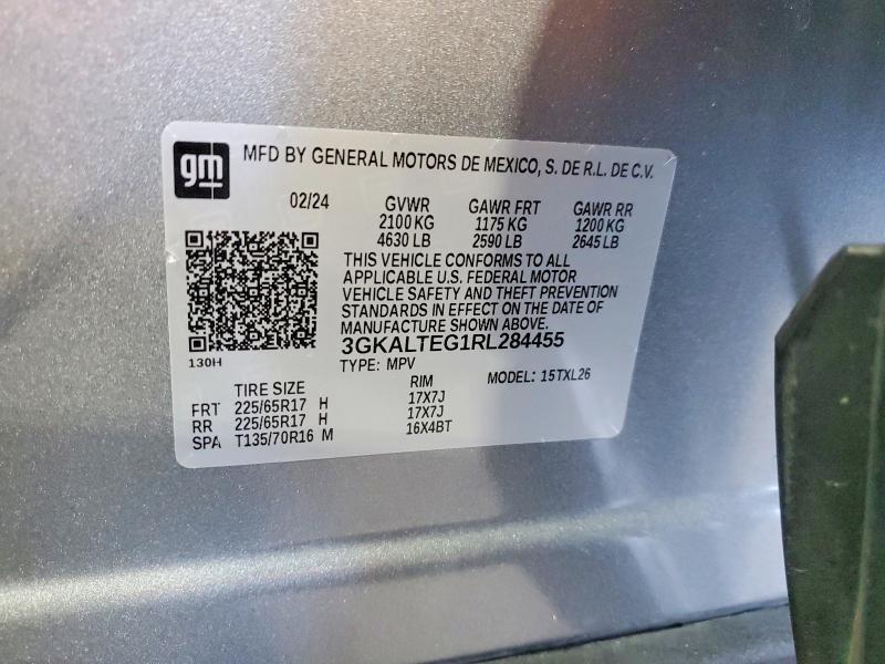 Aukcja sprzedaży 2024 Gmc Terrain, vin: 3GKALTEG1RL284455, numer aukcji: 61558476