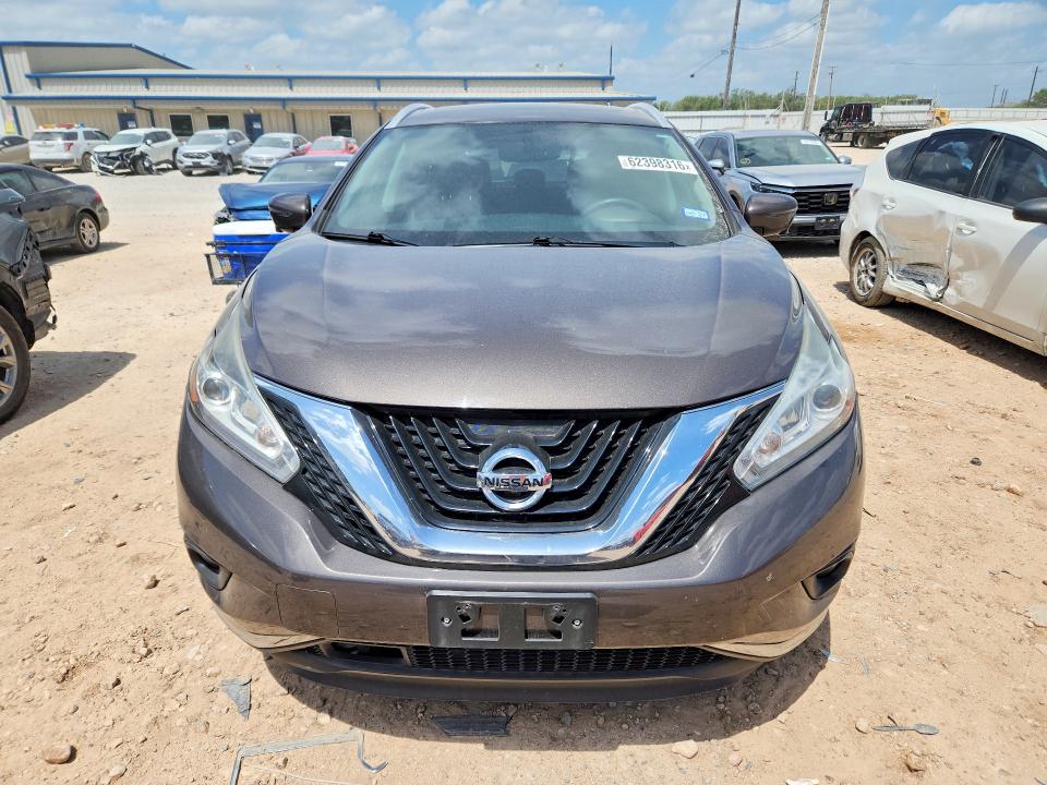 Продаж на аукціоні авто 2017 Nissan Murano, vin: 5N1AZ2MG4HN185015, номер лоту: 62398316