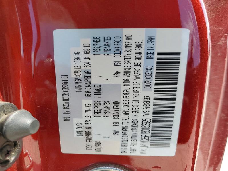 2008 Mazda Mx-5 Miata მანქანა იყიდება აუქციონზე, vin: JM1NC25F180153925, აუქციონის ნომერი: 63160386