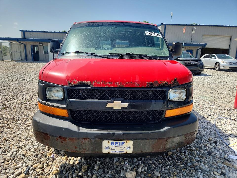 58927786 :رقم المزاد ، 1GCWGFCA8D1125969 vin ، 2013 Chevrolet Express G2500 مزاد بيع